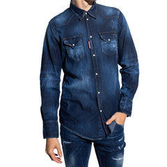 Blue Denim Shirt