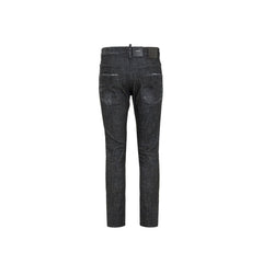 Black Cotton Jeans Denim