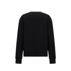 Black Cotton Sweatshirt