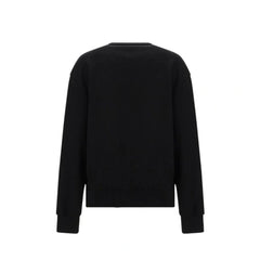 Black Cotton Sweatshirt