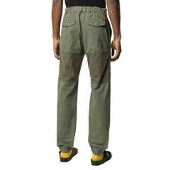 Green Cotton Cargo Pants