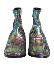 حذاء تشيلسي قصير متعدد الألوان