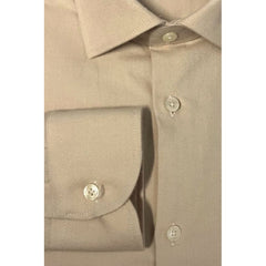Beige Cotton Shirt