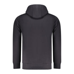 Blue Cotton Men's Hoodie