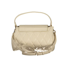 Beige Polyethylene Handbag
