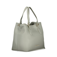 Gray Polyethylene Handbag