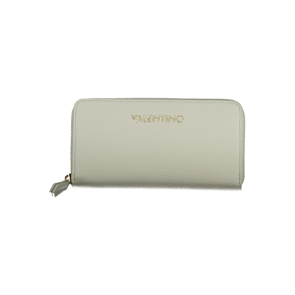 Grigio Polyurethane Woman Wallet