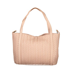 Pink Polyethylene Handbag
