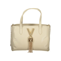 Beige Polyethylene Handbag