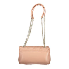 Pink Polyethylene Handbag