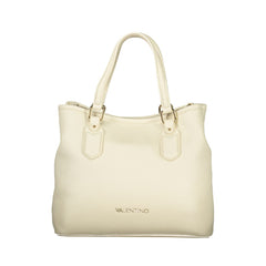 Beige Polyethylene Handbag