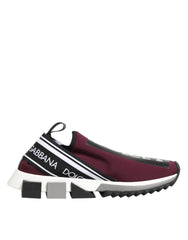 Maroon Slip On Sorrento Men Sneakers Shoes