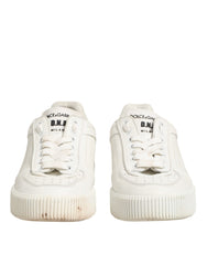 حذاء رياضي منخفض من الجلد الأبيض MIAMI