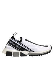 White Logo Low Top Sorrento Sneakers Shoes