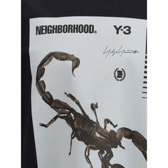 تي شيرت قطن أسود