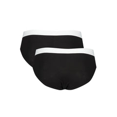 "Black Cotton Men Underwear"