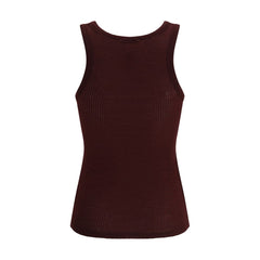 بلوزة من الصوف البني