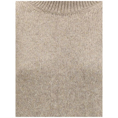 Beige Cashmere Cashmere Sweater