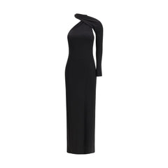 Black Viscose Cocktail Dress