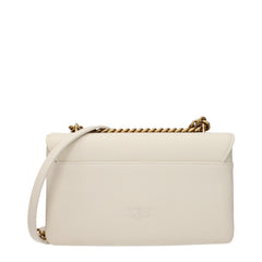 Beige Leather Crossbody Bag