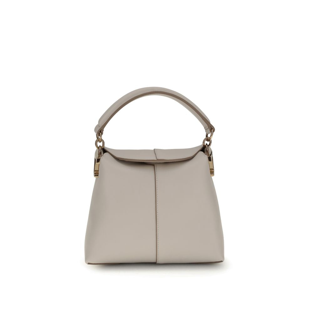 White Calf Leather Bos Taurus Shoulder Bag