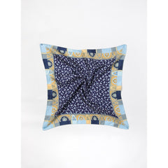 Blue Silk Foulard