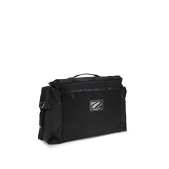 Black Polyamide Shoulder Bag