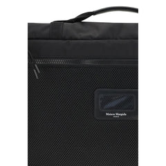 Black Polyamide Shoulder Bag