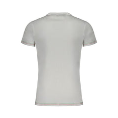 White Cotton Men's T-Shirt