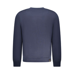 "Blu Cotton Men Sweatshirt"