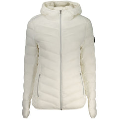 Bianco Polyamide Women's Jacket
