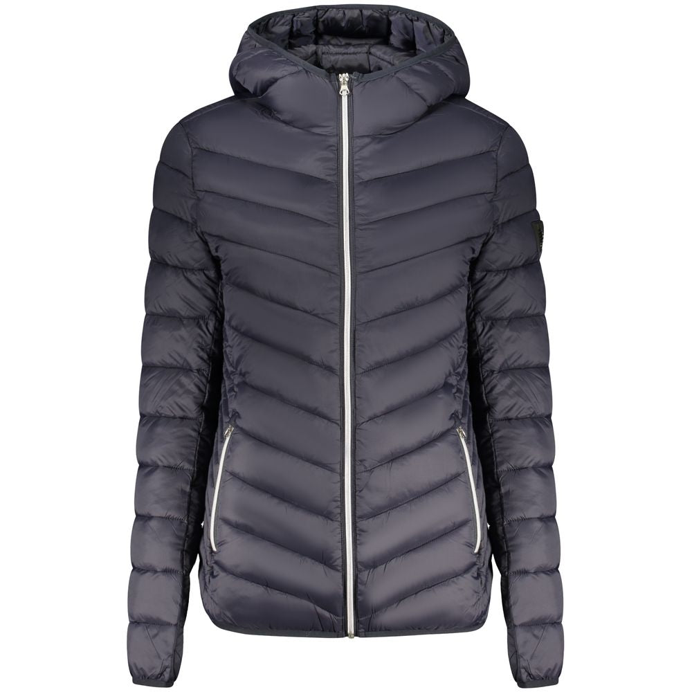 Blu Poliammide Woman Jacket