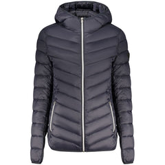 Blu Poliammide Woman Jacket