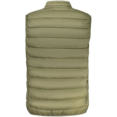 سترة رجالية من البولي أميد الأخضر