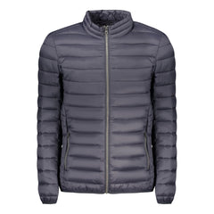 Blue Polyamide Men's Jacket