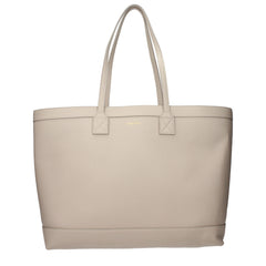 Beige Leather Shoulder Bag