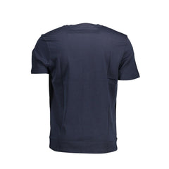 Blu Cotton Men T-Shirt