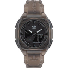 Brown Synthetic Sport Watch