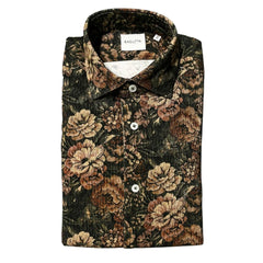 Multicolor Cotton Men's Shirt