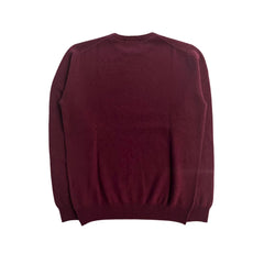 Red Cashmere Men Sweater