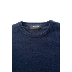 Blue Cashmere Men Sweater