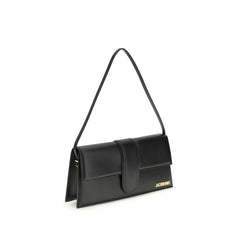 Black Calf Leather Bos Taurus Shoulder Bag