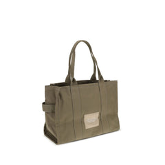 Bicolor Cotton Shoulder Bag