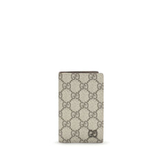 Beige Cotton Wallet