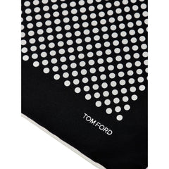 Black Silk Pocket Square