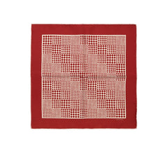 Bordeaux Silk Pocket Square