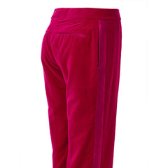 Fuchsia Cotton Dress Pants