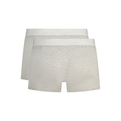 "Gray Cotton Men's Boxer Short"