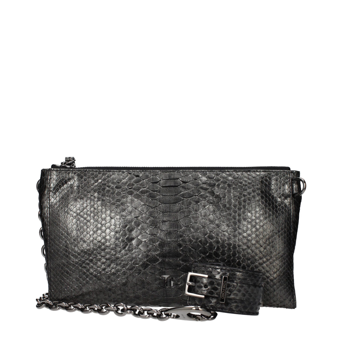 Gray Skin Handbag