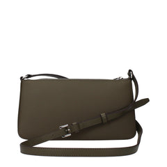 Green Fabric Crossbody Bag